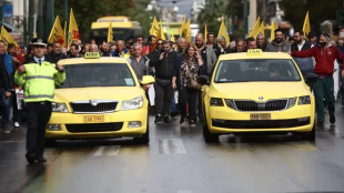 48 часовата стачка на таксиметровия транспорт ще блокира Атина днес и