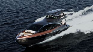 Луксозна моторна яхта Lexus за парти в морето