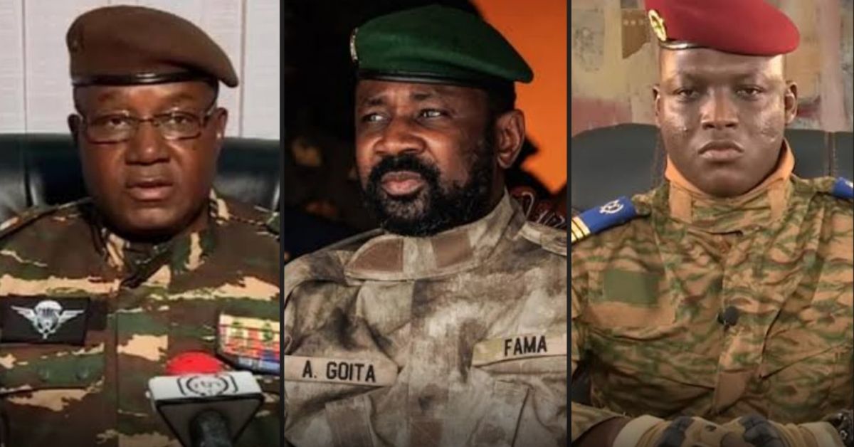 Нигер, Буркина Фасо и Мали, управлявани от военни, се споразумяха
