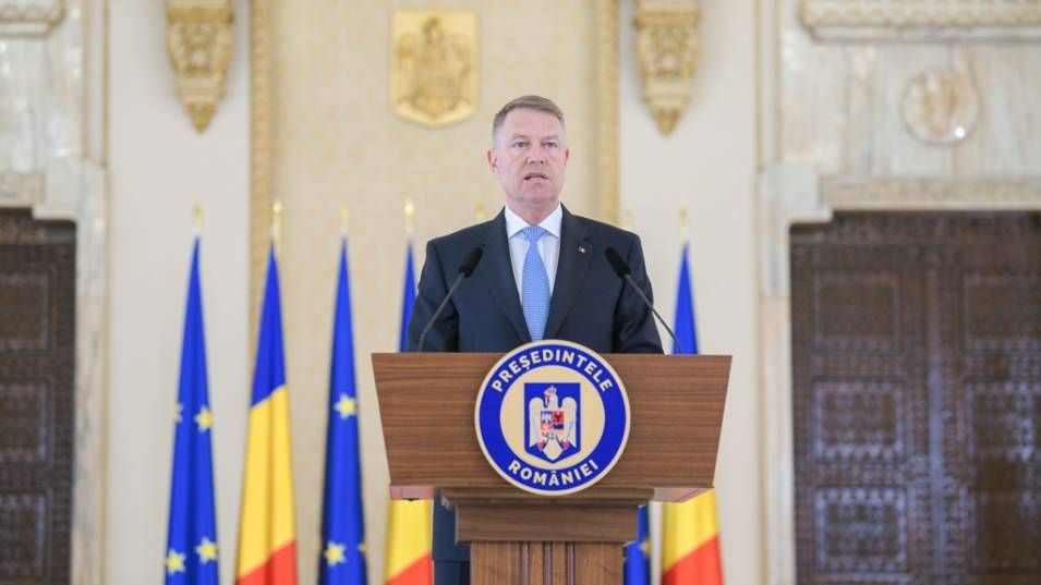 Румънският президент Клаус Йоханис съобщи днес официално, че ще се