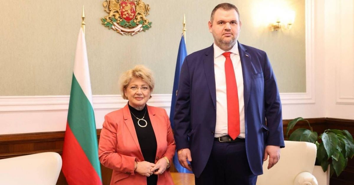 Председателят на ДПС Делян Пеевски се срещна с Н. Пр.