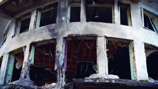 Според Киев нямало жертвиАтака с руски дрон нанесе тежки щети