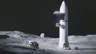 НАСА с “кадри” на Starship на Луната