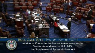 Сенатът на американския Конгрес одобри помощта за Украйна Израел и