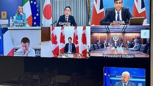 Лидерите на Г 7 проведоха спешно видеоконферентно заседание след безпрецедентната атака
