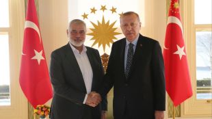 Турският президент Реджеп Тайип Ердоган призова палестинците към единство пред
