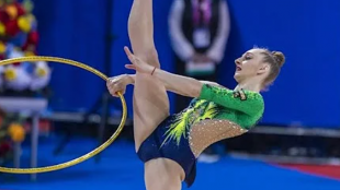 Боряна Калейн спечели бронзов медал във финала на обръч на Световната купа в Ташкент