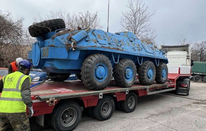 На 29 април приключи транспортирането на военно-техническата помощ за Украйна,