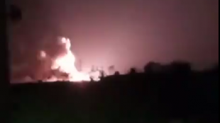 В северната част на Крим в гр Джанкой са избухнали