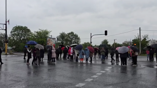 Протест предизвика задръстване на входа на София откъм АМ Тракия