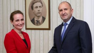 Президентът Румен Радев се срещна с новия ръководител на Представителството