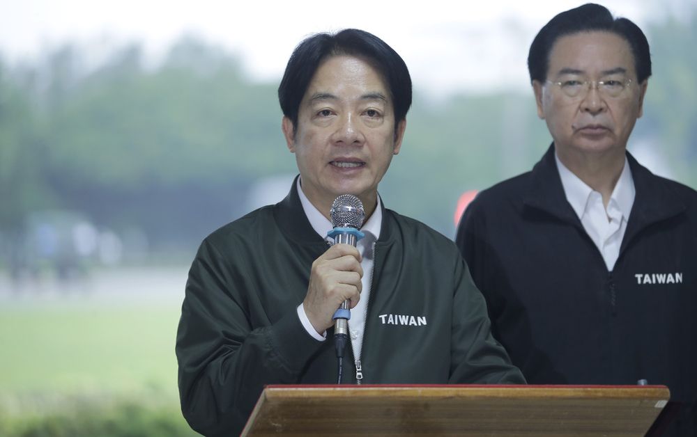 Tайванският президент Уилям Лай отново предложи днес да води преговори