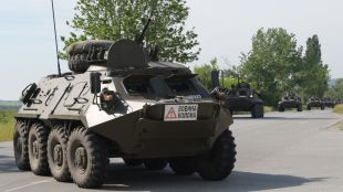 Армията придвижва военна техника за учението „Тракийски воин 24“