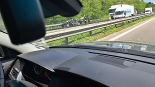 22 годишен мъж загина при тежка катастрофа на автомагистрала Тракия