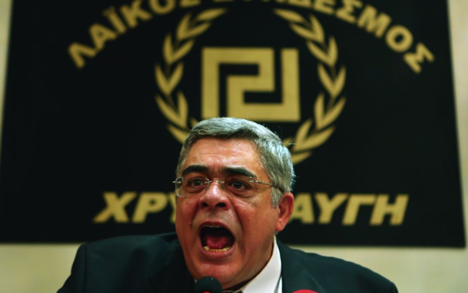 Никос Михалолиакос, бившият лидер на вече несъществуващата гръцка неонацистка партия