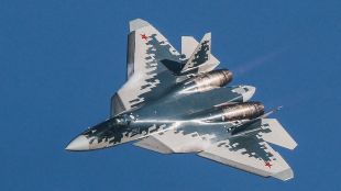 Украйна съобщи, че е поразила най-новия руски изтребител Су-57 при атака на летище