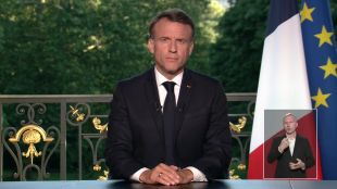 Президентът на Франция Еманюел Макрон обяви че разпуска Националното събрание