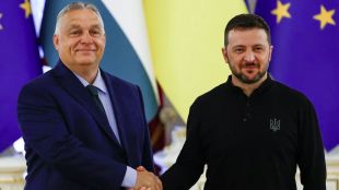 Украинският лидер помоли Унгария да не блокира помощта от ЕСУнгарският