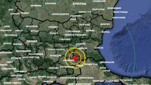 Земетресение с магнитуд 3 1 беше регистрирано в Тополовград област Хасково