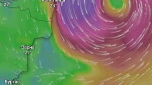 Meteo Bulgaria предупреди за опасен черноморски ураган Ако прогнозите се