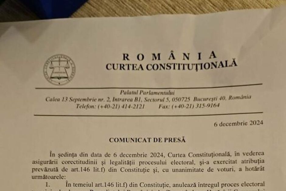 Президентът на Румъния Клаус Йоханис ще направи изявления за медиите