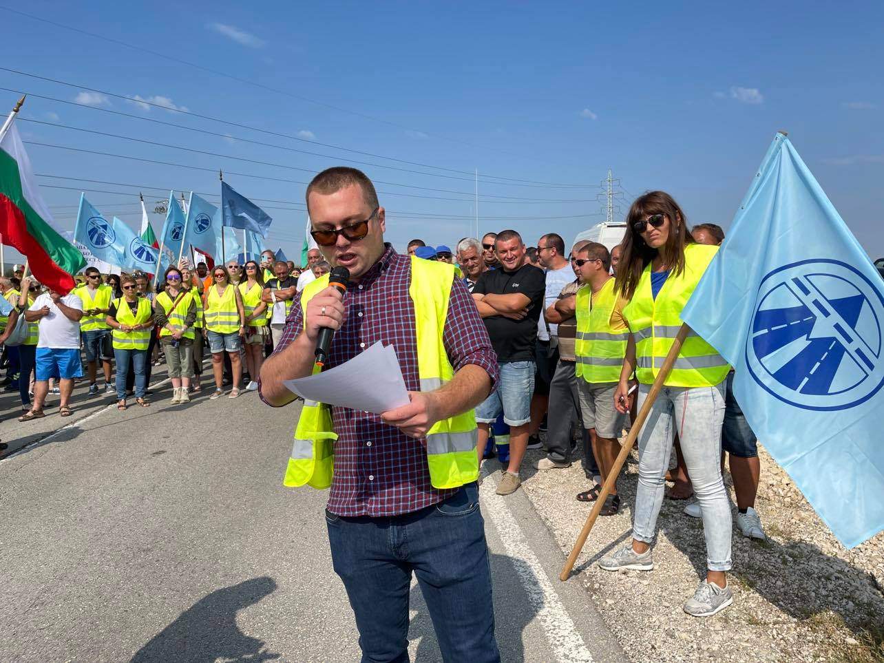 Пътна реорганизация заради протеста на "Автомагистрали - Черно море"