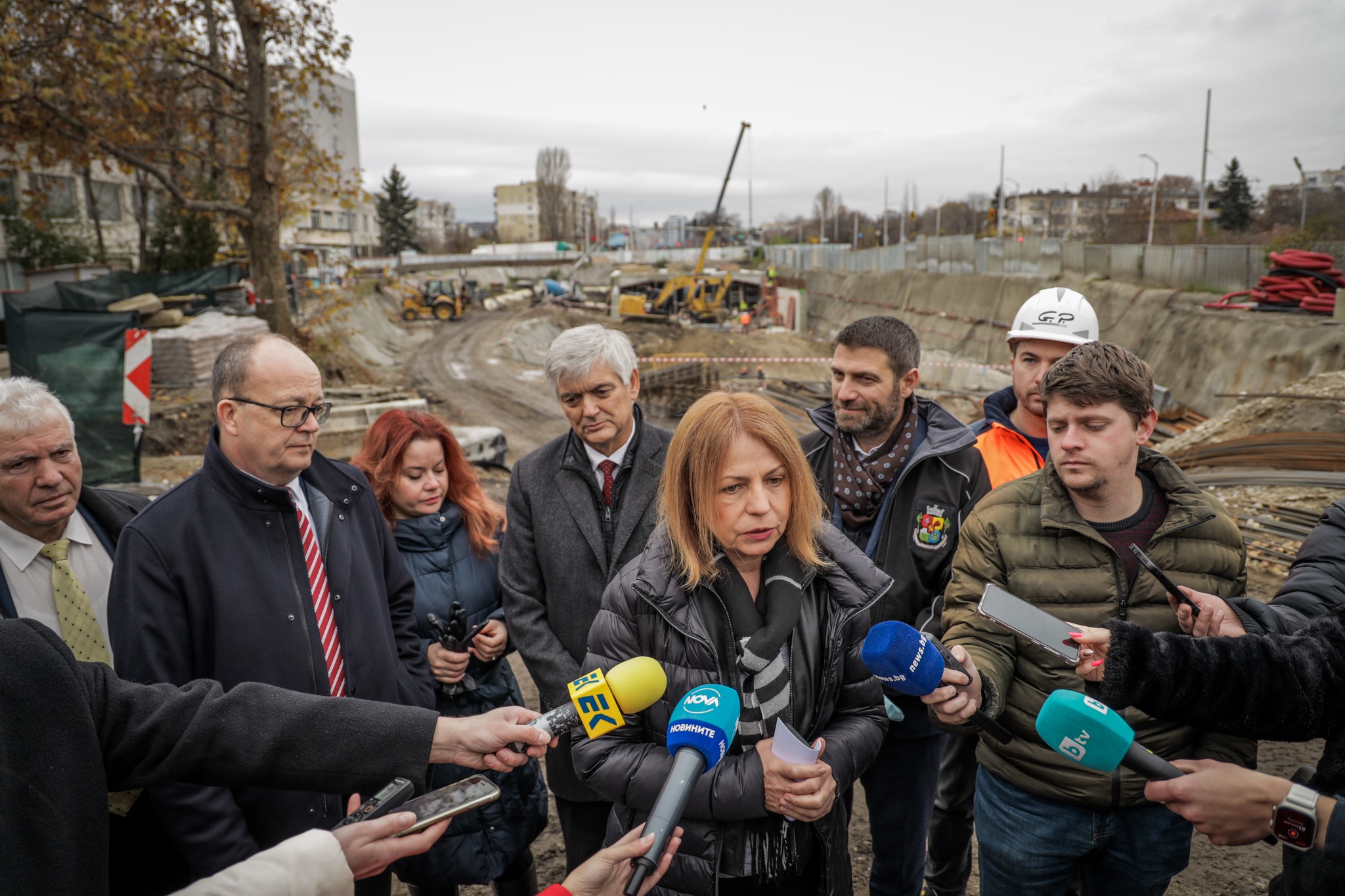 Фандъкова: Правя всичко възможно строителството на метрото да не спира