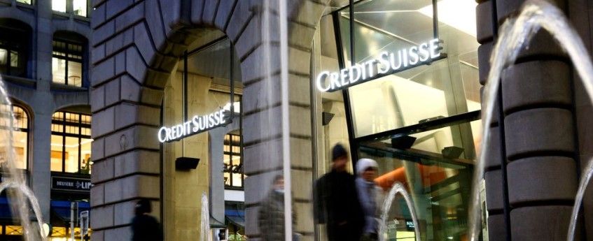 Акциите на банка Credit Suisse се сринаха с близо 20%