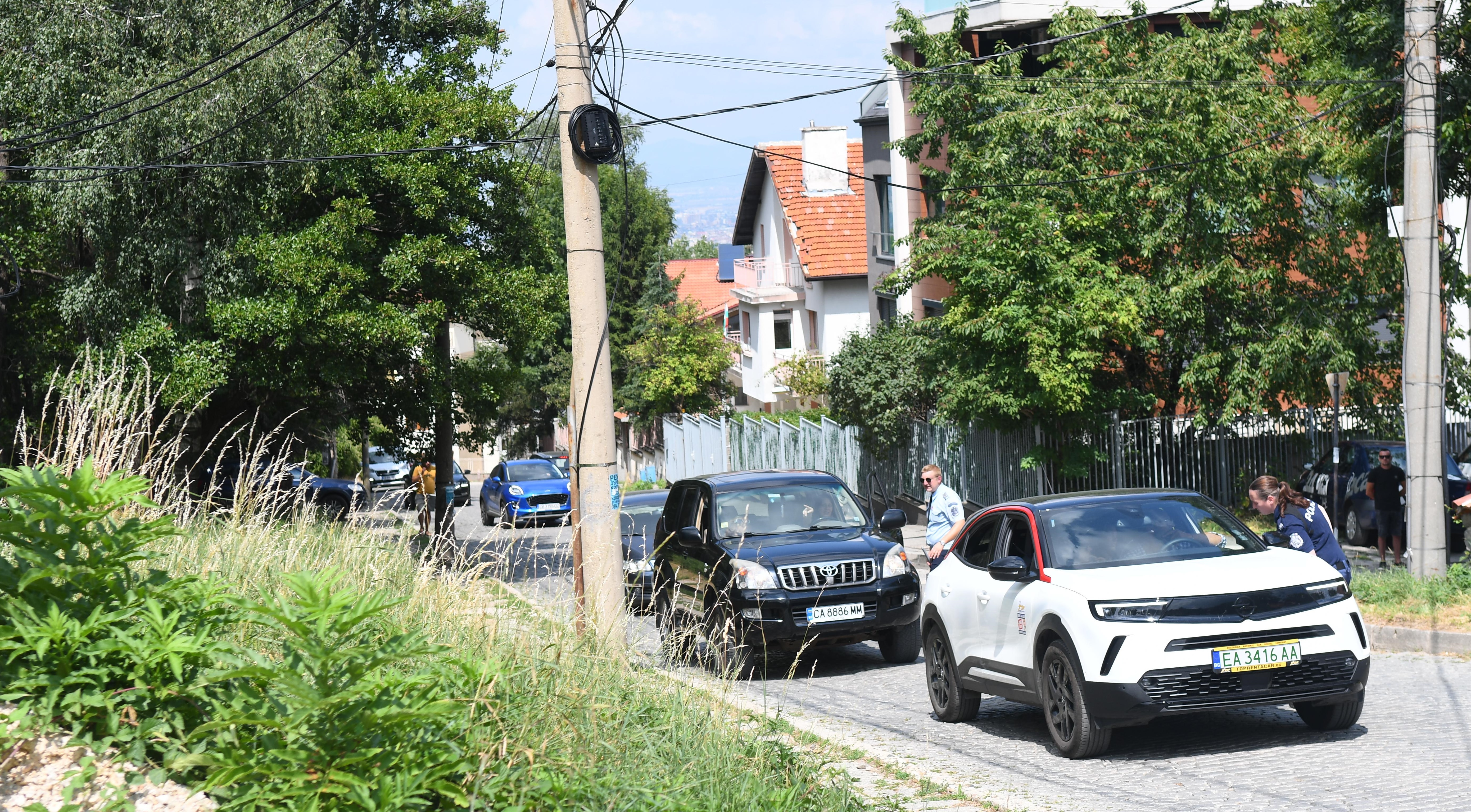 Няколко столични квартала под блокада след убийството на Алексей Петров