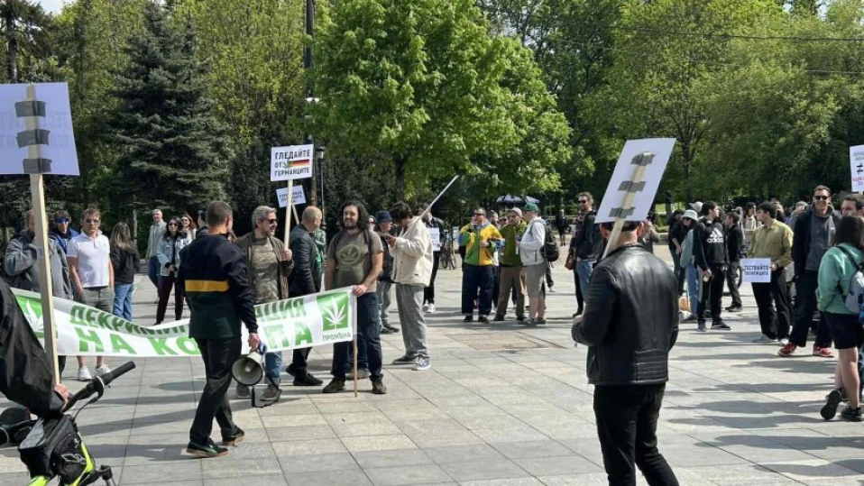 Протестиращи искат законови промени относно наркотестовете на шофьори