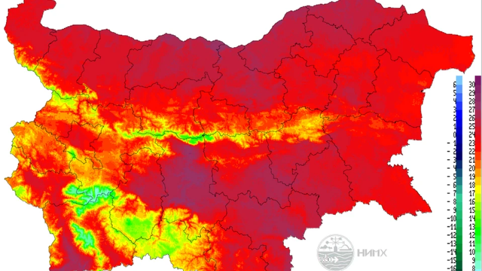 42,2 ºC: Юли е бил най-горещият от 2012 година