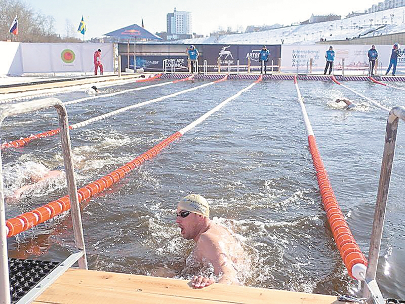 Петър Стойчев шампион на света в ледени води (обзор)