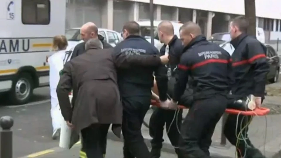 Атентат в Париж: 12 души убити в редакцията на сатирично издание, ранените са 10