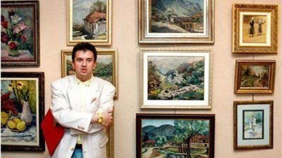 Явора Стоилова подарявала картини на баща си на Игор Марковски