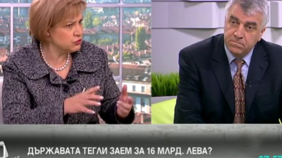 Гечев: Заемът от 16 милиарда лева ще отиде за финансов комфорт на правителството