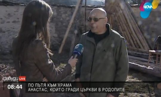Анастас от Чокманово, който сам вдига храмове в Родопите: Да пребъдат във вековете, за да прославят българщината