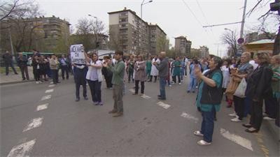 Лекарите от болница Иван Рилски отново на протест