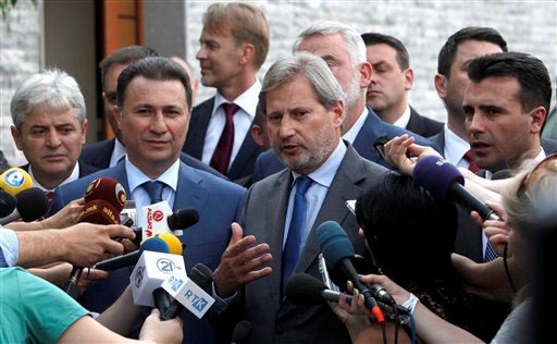 В Скопие изручаха жабето