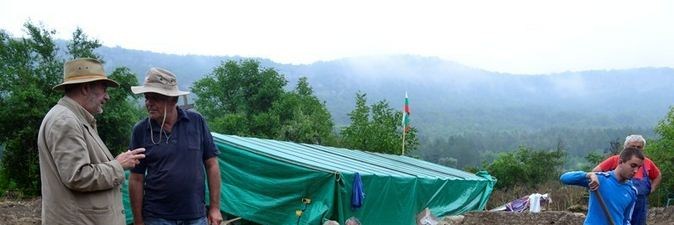Археолог откри трапезарията на древен манастир във Велико Търново