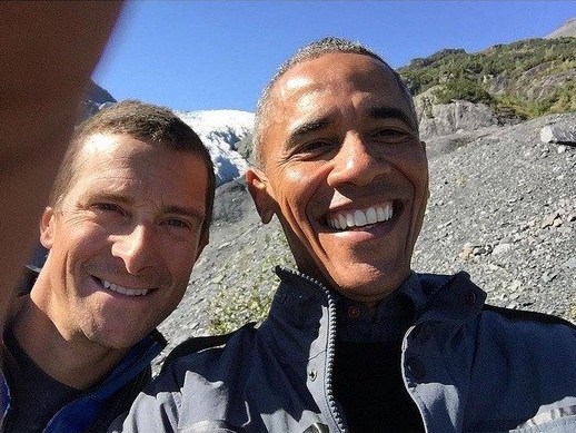 Барак Обама отиде зад Полярния кръг, снима се с Беър Грилс