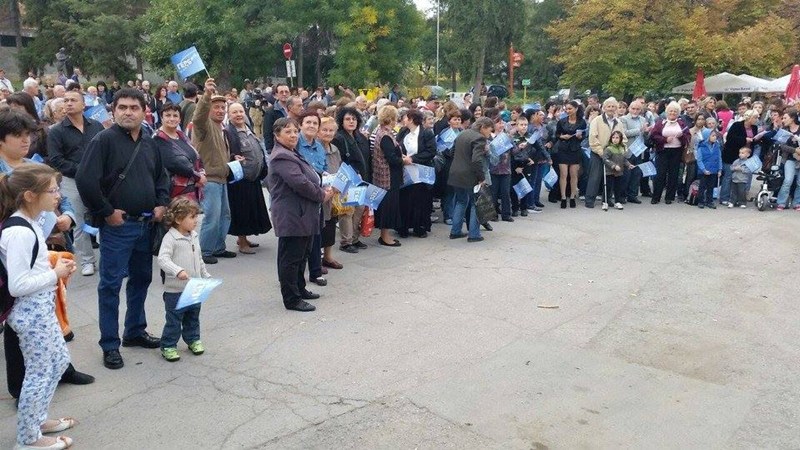 Цветанов в Попово: Променете статуквото с номер 16 за Стефан Иванов и ГЕРБ