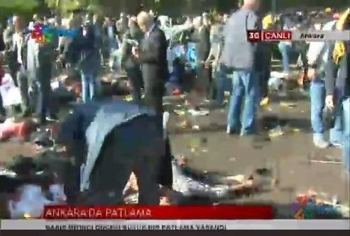 Мощна експлозия е избухнала в Анкара, над 20 загинали