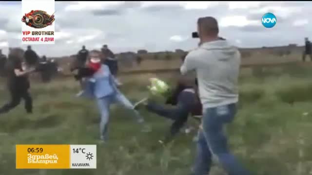 Унгарската операторка, спънала сирийски бежанец, ще го съди