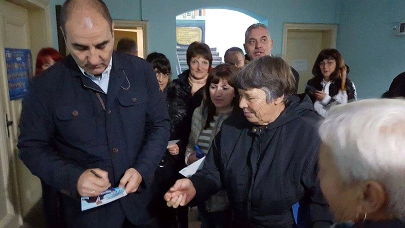 Цветанов в Съединение: Гласувайте за Атанас Балкански, защото където управлява ГЕРБ има видими резултати