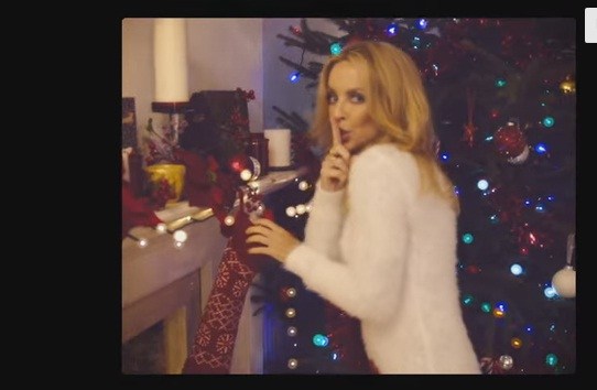 Кайли Миноуг пусна коледен видеоклип (видео)