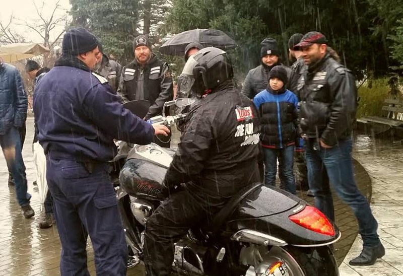 Рокери на протест в Търново срещу застраховките за мотори
