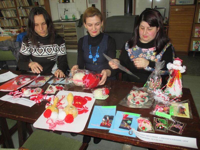485 мартеници в национален благотворителен конкурс