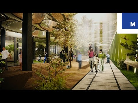 Изоставена метростанция е превърната в парк