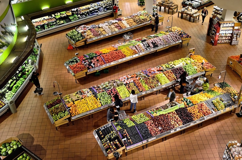 17,7% ръст в продажбите на храни, напитки и цигари