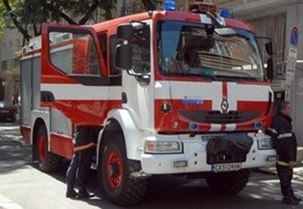 Пожар в столичния квартал "Зона Б-19"